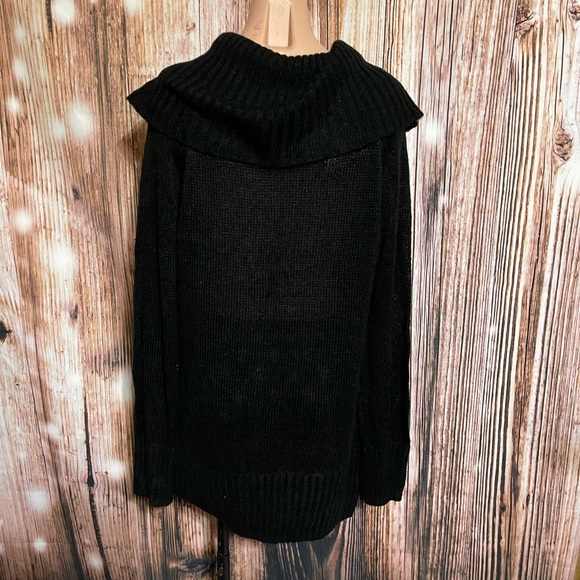 Vintage Torrid Marilyn Fold Over Off Shoulder Sweater - Picture 3 of 5